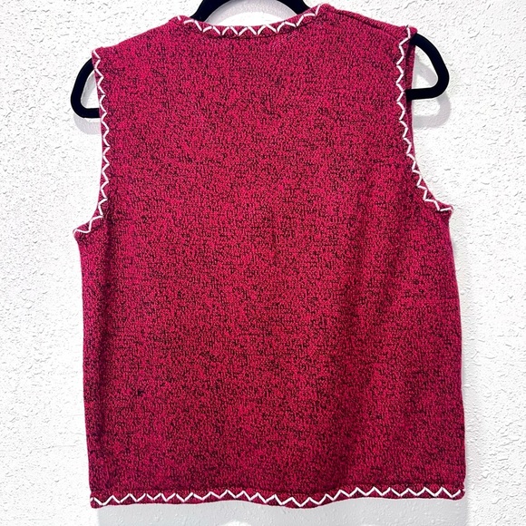 Mercer Street Studio Pink and Black Knit Sweater M - Picture 10 of 10